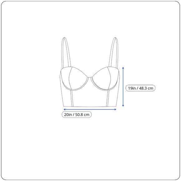 Express Womens Burnt Orange Polyester Ruched Front Cami Top Adjustable Straps XL - Picture 6 of 6